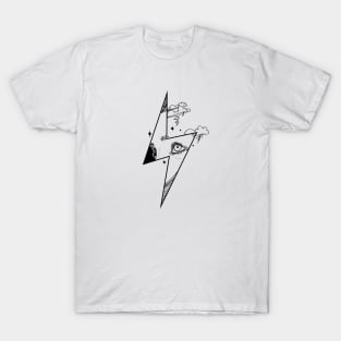 Drawing lightning T-Shirt